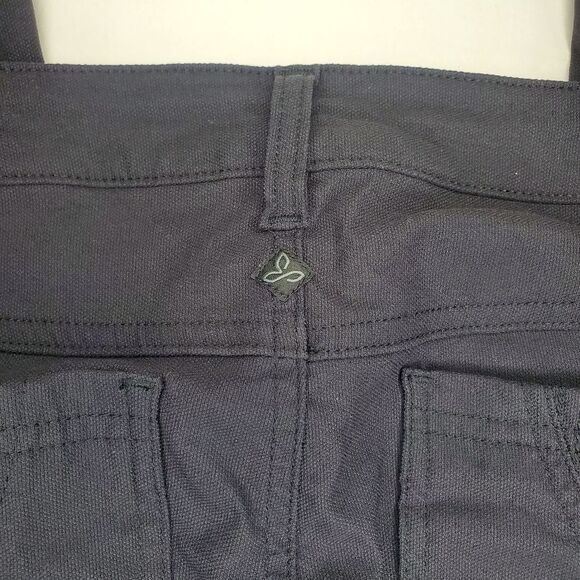 Prana Jenna Moto Stretch Coal Pants Size 10 - Picture 9 of 13